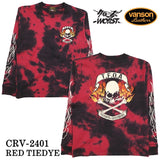 VANSON×CROWS×WORST バンソン クローズ ワースト 武装戦線 コラボ 天竺長袖Tシャツ ロンT crv-2401