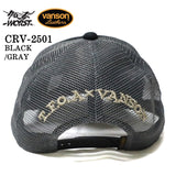 VANSON×CROWS×WORST バンソン 武装戦線 コラボ ツイルメッシュキャップ 帽子 crv-2501