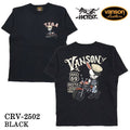 VANSON×CROWS×WORST バンソン クローズ ワースト 武装戦線 コラボ Tee 天竺 半袖Tシャツ デスラビット crv-2502