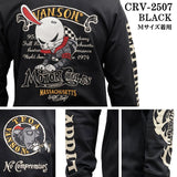 VANSON×CROWS×WORST TEE L/S T-SHIRT バンソン クローズ ワースト 武装戦線 コラボ 天竺 ロンTEE 長袖 Tシャツ デスラビット crv-2507