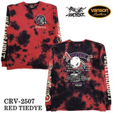 VANSON×CROWS×WORST TEE L/S T-SHIRT バンソン クローズ ワースト 武装戦線 コラボ 天竺 ロンTEE 長袖 Tシャツ デスラビット crv-2507