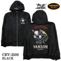 VANSON×CROWS×WORST BONDING HOODIE PARKA バンソン クローズ ワースト 裏ファー 起毛 ボンディング パーカー crv-2508