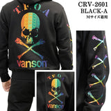 VANSON×CROWS×WORST HOODIE SWEATSHIRTS F/Z PARKA バンソン クローズ ワースト 武装戦線 コラボ 裏毛 パーカー crv-2601