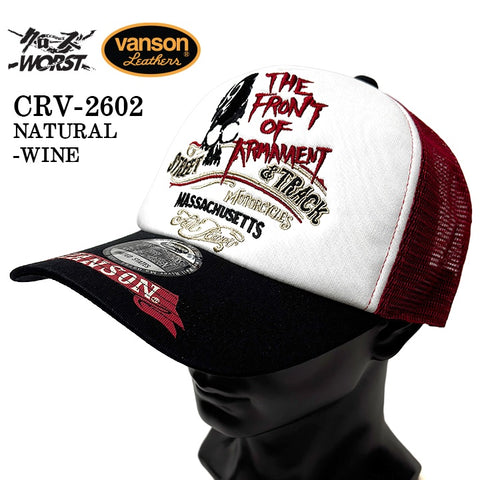 CROWS×WORST TWILL MESH CAP クローズ ワースト 武装戦線 ツイル メッシュ キャップ 帽子 crv-2602