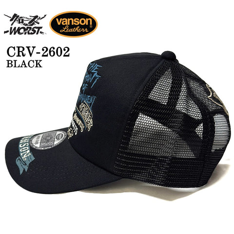 CROWS×WORST TWILL MESH CAP クローズ ワースト 武装戦線 ツイル メッシュ キャップ 帽子 crv-2602