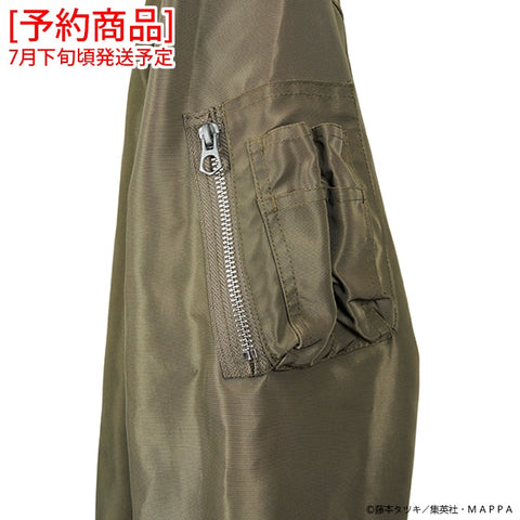 [予約商品] CHAINSAW MAN REVERSIBLE SOUVENIR JACKET SKA MA-1 チェンソーマン 刺繍 リバーシブル スカジャン csm-2601-r（7月下旬発送予定）
