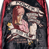 CHAINSAW MAN REVERSIBLE SOUVENIR JACKET SKA チェンソーマン 刺繍 リバーシブル スカジャン パワー csm-2602