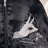 CHAINSAW MAN REVERSIBLE SOUVENIR JACKET SKA チェンソーマン 刺繍 リバーシブル スカジャン パワー csm-2602