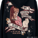 CHAINSAW MAN F/Z PARKA SWEATSHIRT HOODIE チェンソーマン 刺繍 裏毛 F/Z パーカー パワー csm-2603