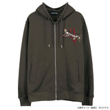 CHAINSAW MAN F/Z PARKA SWEATSHIRT HOODIE チェンソーマン 刺繍 裏毛 F/Z パーカー パワー csm-2603
