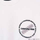 CHAINSAW MAN TEE S/S T-SHIRT チェンソーマン 刺繍 天竺 半袖 Tee Tシャツ csm-2604