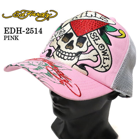 Ed Hardy エドハーディー ツイルメッシュキャップ 帽子 edh-2415