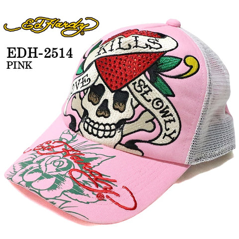 Ed Hardy エドハーディー ツイルメッシュキャップ 帽子 edh-2415