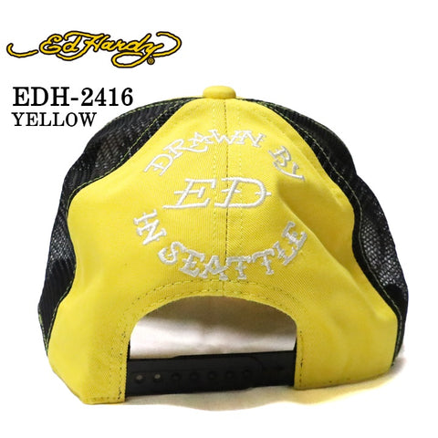 Ed Hardy エドハーディー ツイルメッシュキャップ 帽子 edh-2416