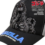 GODZILLA ゴジラ 刺繍プリント CAP メッシュキャップ gzl-2506