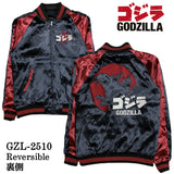 GODZILLA REVERSIBLE SOUVENIR JACKET SKA ゴジラ 刺繍 リバーシブル スカジャン gzl-2510