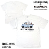 HONDA NEVERMIND ホンダ ネバーマインド コラボ 天竺 半袖 Tシャツ hon-2502