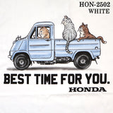 HONDA NEVERMIND ホンダ ネバーマインド コラボ 天竺 半袖 Tシャツ hon-2502