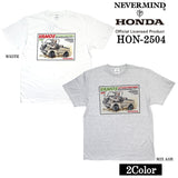 HONDA NEVERMIND ホンダ ネバーマインド コラボ 天竺 半袖 Tシャツ hon-2504