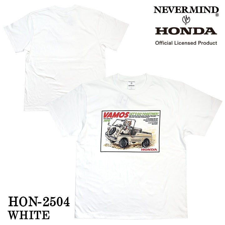 HONDA NEVERMIND ホンダ ネバーマインド コラボ 天竺 半袖 Tシャツ hon