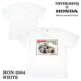 HONDA NEVERMIND ホンダ ネバーマインド コラボ 天竺 半袖 Tシャツ hon-2504