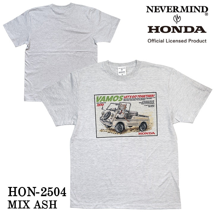 HONDA NEVERMIND ホンダ ネバーマインド コラボ 天竺 半袖 Tシャツ hon-2504