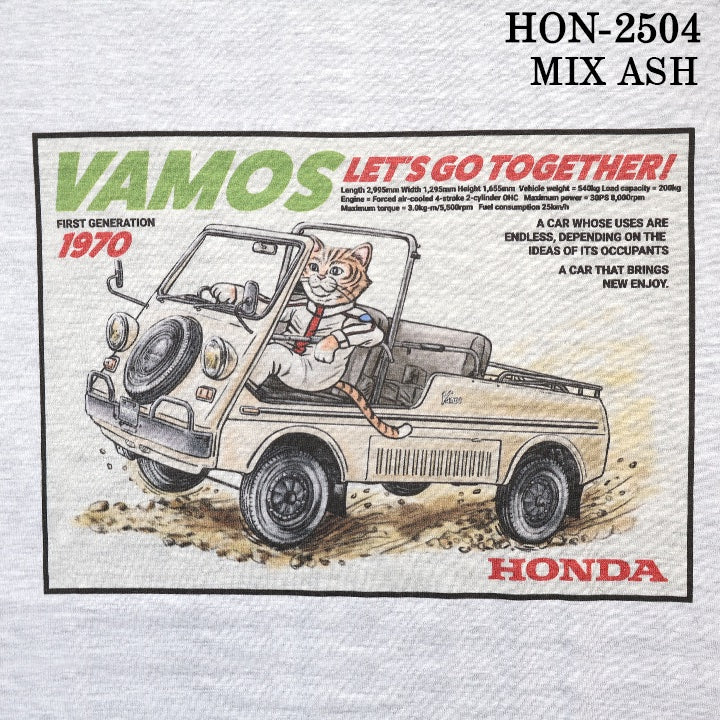 HONDA NEVERMIND ホンダ ネバーマインド コラボ 天竺 半袖 Tシャツ hon-2504