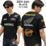 HONDA VANSON ホンダ バンソン コラボ 天竺 半袖 Tシャツ hrv-2401