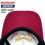 HONDA VANSON ホンダ バンソン コラボ ツイルメッシュキャップ 帽子 hrv-2408