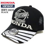 HONDA VANSON ホンダ バンソン コラボ ツイルメッシュキャップ 帽子 hrv-2417