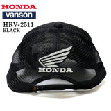 HONDA VANSON ホンダ バンソン コラボ ツイルメッシュキャップ 帽子 hrv-2511