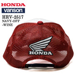HONDA VANSON TWILL MESH CAP ホンダ バンソン コラボ ツイル メッシュ キャップ 帽子 hrv-2517