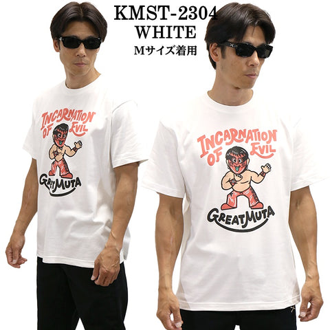 グレート・ムタ 武藤敬司 半袖Tシャツ kmst-2304