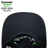KAWASAKI VANSON TWILL MESH CAP カワサキ バンソン コラボ ツイル メッシュ キャップ 帽子 kmv-2605