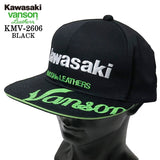 KAWASAKI VANSON TWILL BB BASEBALL CAP カワサキ バンソン コラボ ツイル ベースボール キャップ 帽子 kmv-2606