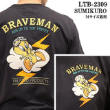 THE BRAVEMAN×LOONEY TUNES ルーニーチューンズ コラボ TEE 天竺 半袖Tシャツ ltb-2309