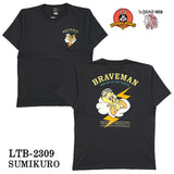 THE BRAVEMAN×LOONEY TUNES ルーニーチューンズ コラボ TEE 天竺 半袖Tシャツ ltb-2309