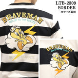 THE BRAVEMAN×LOONEY TUNES ルーニーチューンズ コラボ TEE 天竺 半袖Tシャツ ltb-2309