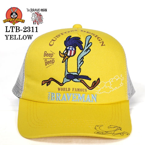 THE BRAVEMAN×LOONEY TUNES ルーニーチューンズ コラボ ツイルメッシュキャップ 帽子 ltb-2311