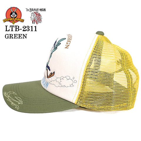 THE BRAVEMAN×LOONEY TUNES ルーニーチューンズ コラボ ツイルメッシュキャップ 帽子 ltb-2311