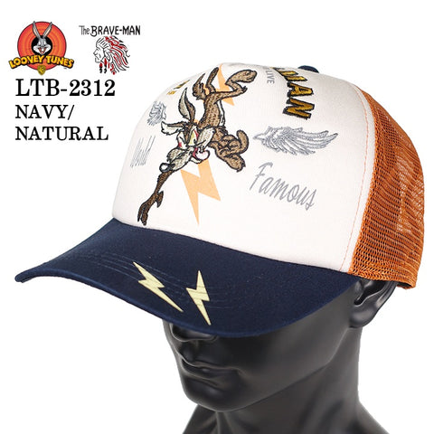 THE BRAVEMAN×LOONEY TUNES ルーニーチューンズ コラボ ツイルメッシュキャップ 帽子 ltb-2312