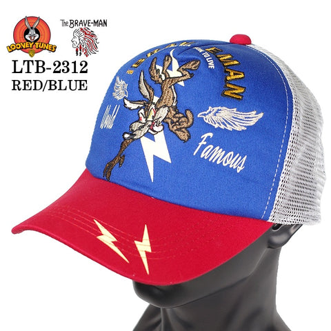 THE BRAVEMAN×LOONEY TUNES ルーニーチューンズ コラボ ツイルメッシュキャップ 帽子 ltb-2312