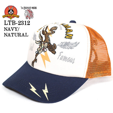 THE BRAVEMAN×LOONEY TUNES ルーニーチューンズ コラボ ツイルメッシュキャップ 帽子 ltb-2312