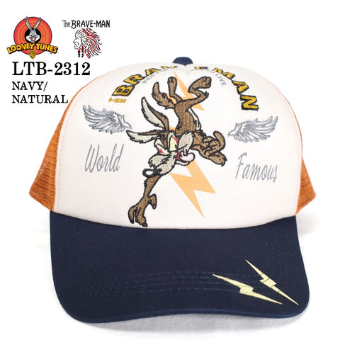 THE BRAVEMAN×LOONEY TUNES ルーニーチューンズ コラボ ツイルメッシュキャップ 帽子 ltb-2312