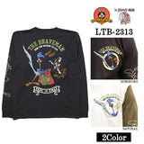 THE BRAVEMAN×LOONEY TUNES ルーニーチューンズ コラボ 天竺 長袖Tシャツ ロンTEE ltb-2313