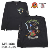 THE BRAVEMAN×LOONEY TUNES ルーニーチューンズ コラボ 天竺 長袖Tシャツ ロンTEE ltb-2313