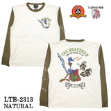 THE BRAVEMAN×LOONEY TUNES ルーニーチューンズ コラボ 天竺 長袖Tシャツ ロンTEE ltb-2313