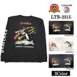 THE BRAVEMAN×LOONEY TUNES ルーニーチューンズ コラボ 天竺 長袖Tシャツ ロンTEE ltb-2315