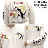 THE BRAVEMAN×LOONEY TUNES ルーニーチューンズ コラボ 天竺 長袖Tシャツ ロンTEE ltb-2315