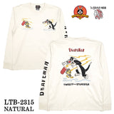 THE BRAVEMAN×LOONEY TUNES ルーニーチューンズ コラボ 天竺 長袖Tシャツ ロンTEE ltb-2315